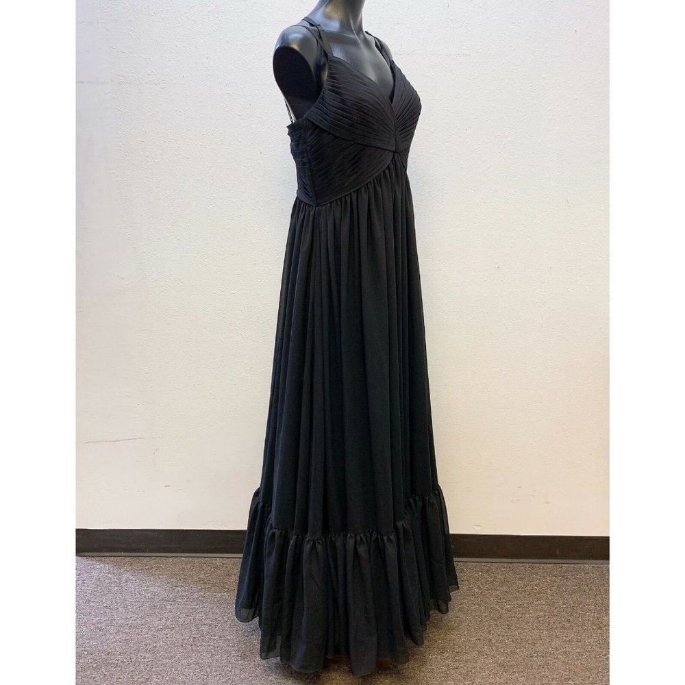 *JJ's House Black Dress Maxi Evening Medium - Picture 2 of 6